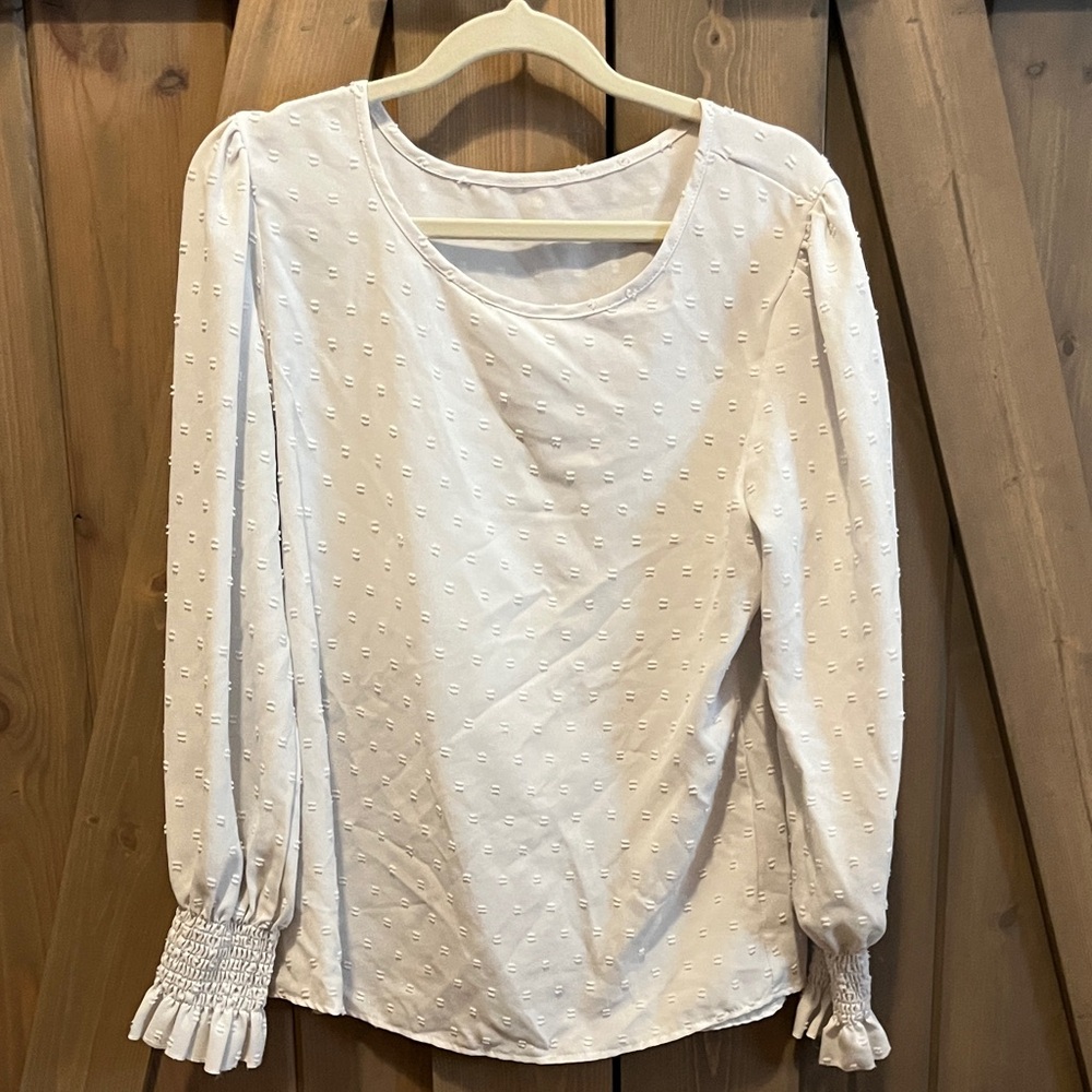 Elegant White Women's Top